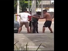 thief stripped and punished (no sex)