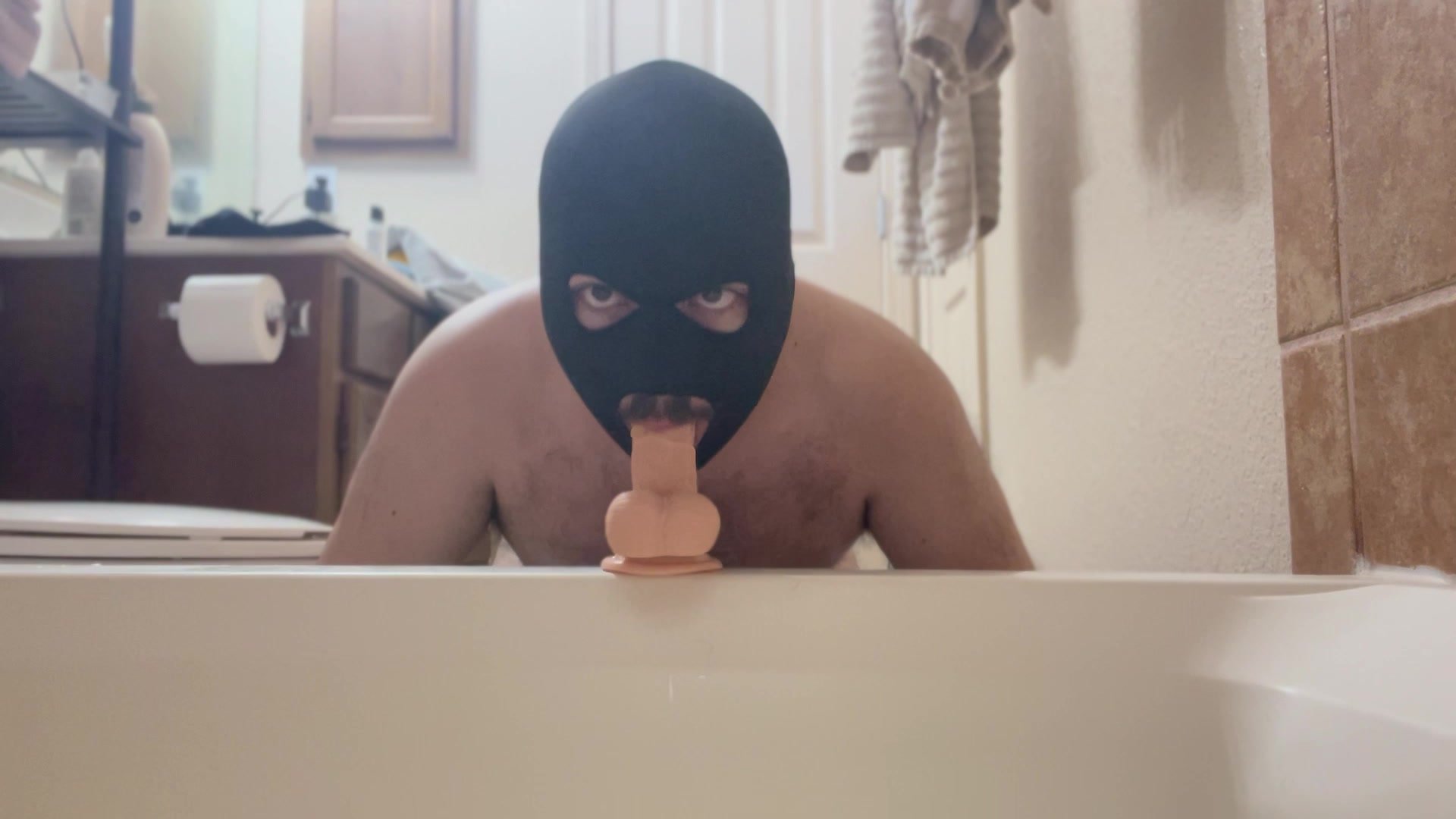 Oral training in the shower