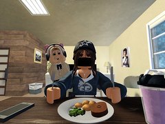 "The Lunch" REMAKE. (Roblox fart animation)