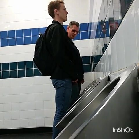 Urinal Spy - Dad and Twink