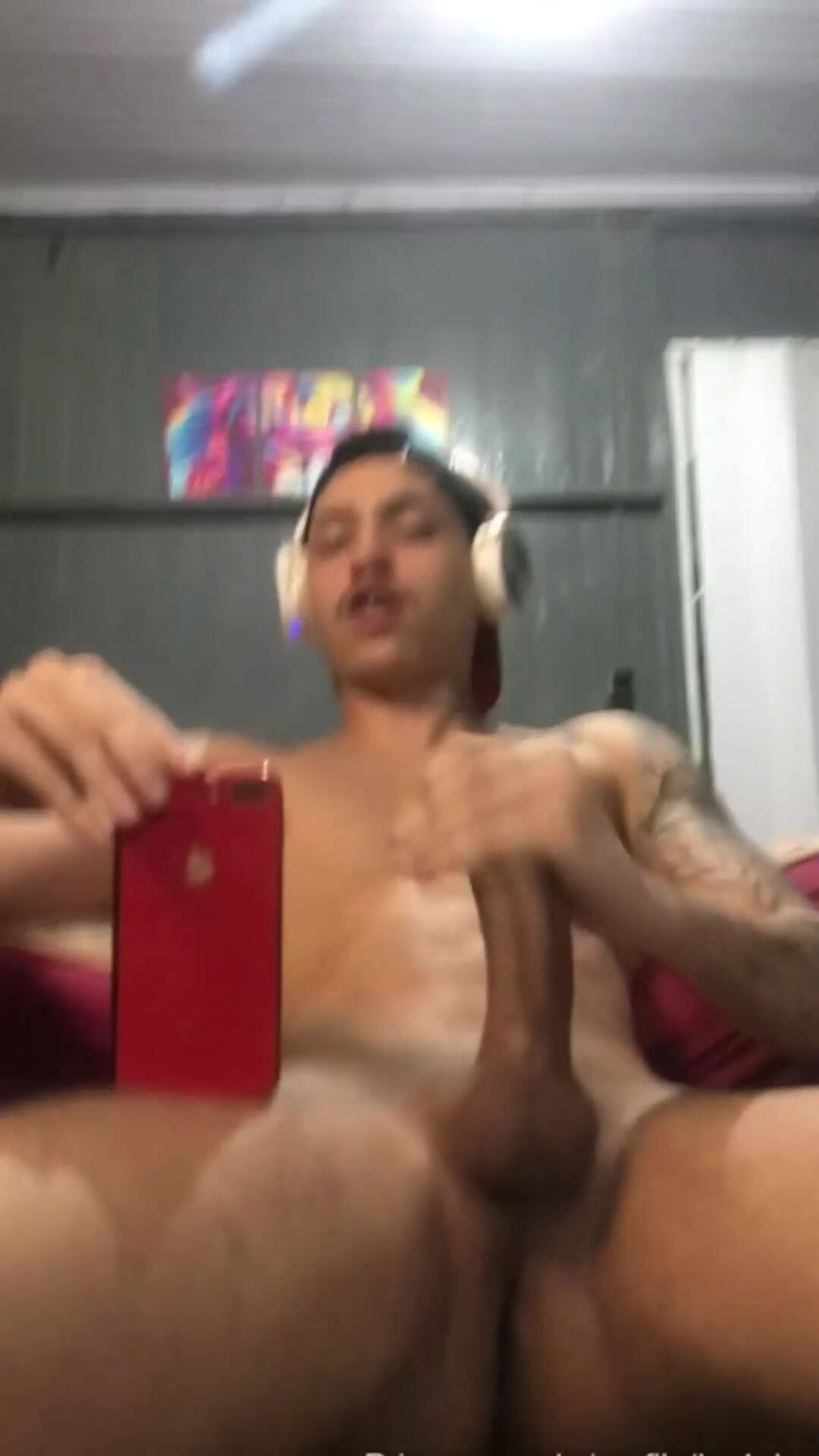 Felipe gravou gozando