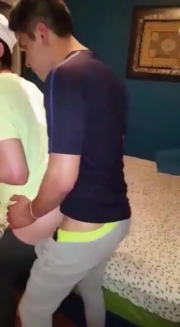Teen friends experiment after school