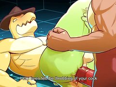 A show of Muscle Gator being fucked by his friend