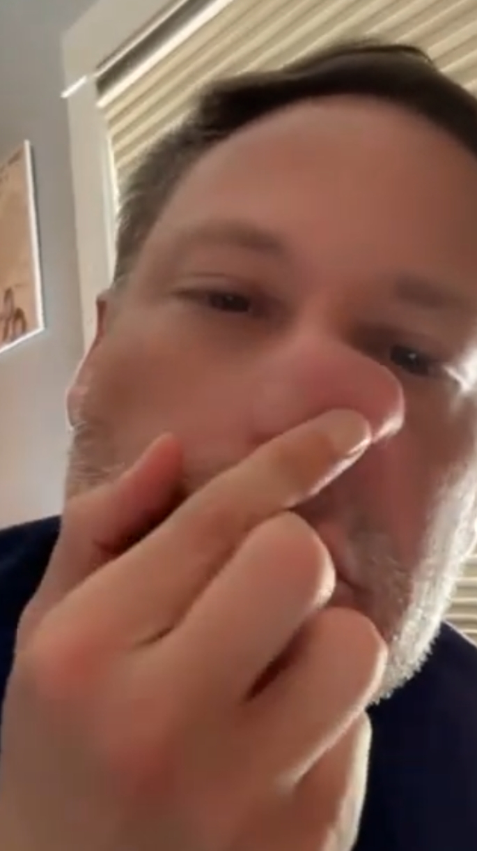 Sexy Nose rubbing - video 2