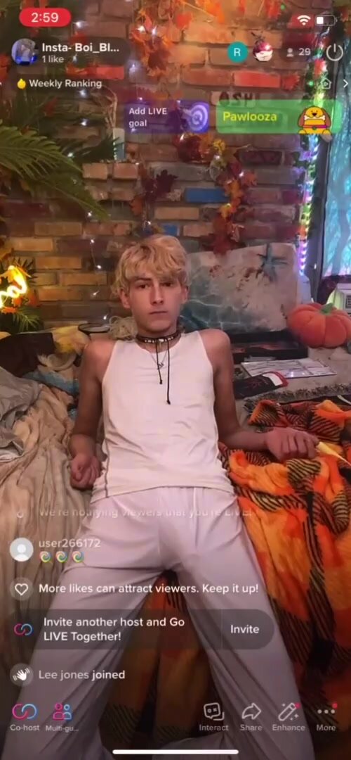 Boy Making Fun of Tiktok Live