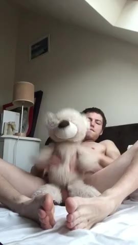 fucking his teddy