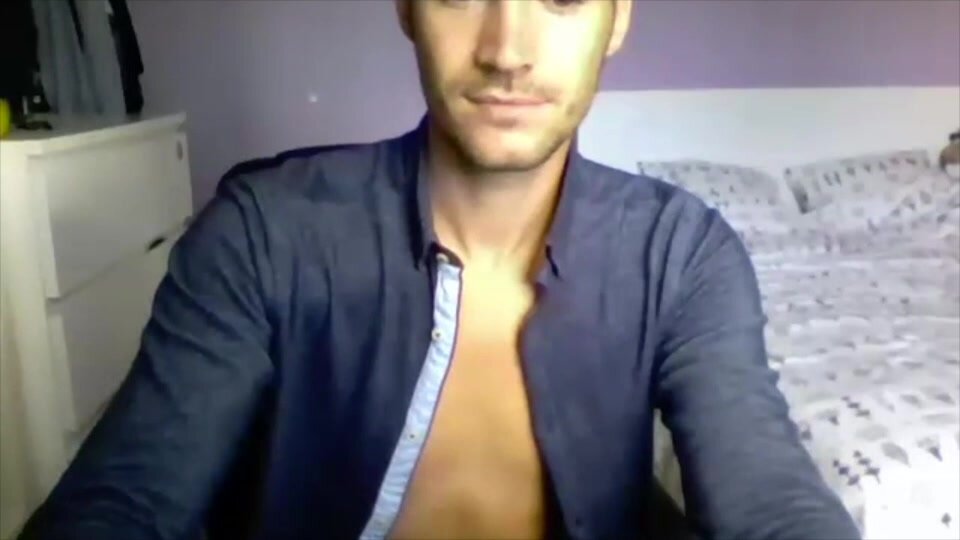 Young Gentleman Strips, Jerks, and Cums on Cam - 2