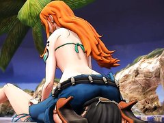 Nami's Beach Session with Robin!