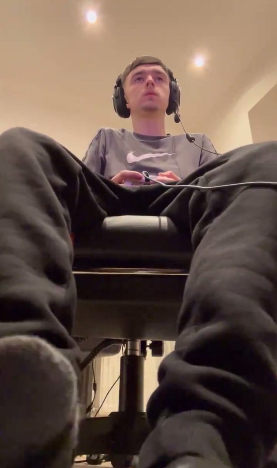 POV: Master ignores you at his feet while he games