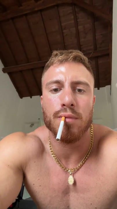 Hot Guy Smoking - Video 6