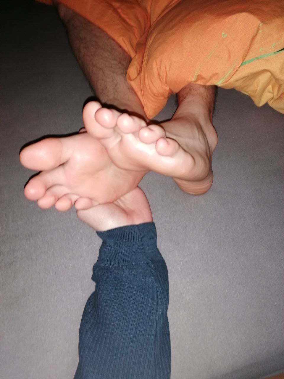My drunk best friend's feet