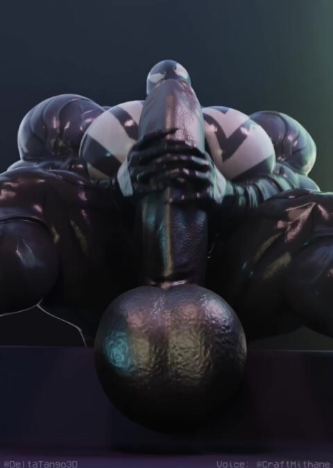 Giant symbiote masturbation