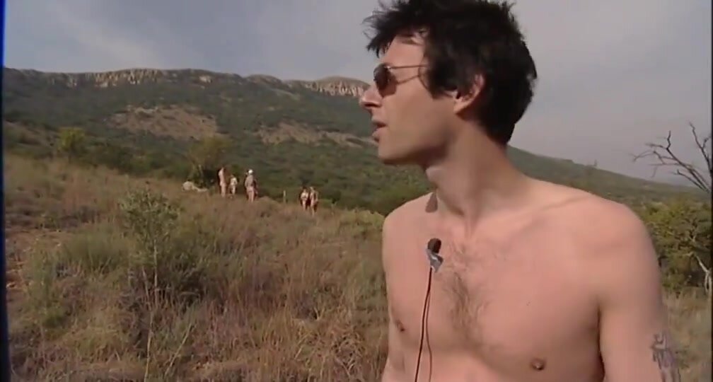UK TV presenter visits a nudist camp
