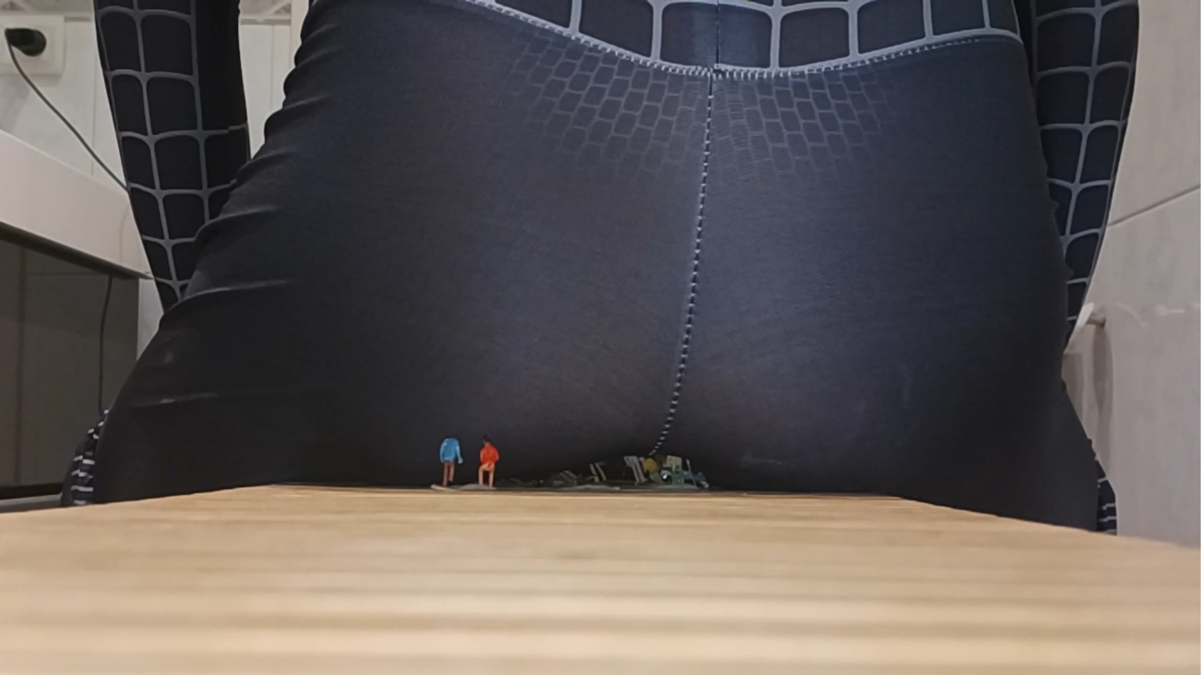 giant spiderman buttcrush tiny people part 1