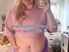 Tiktok round belly girl 22