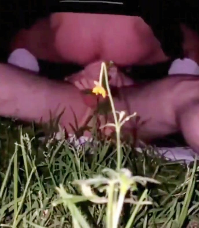 Sexy anal fuck with anon outdoors