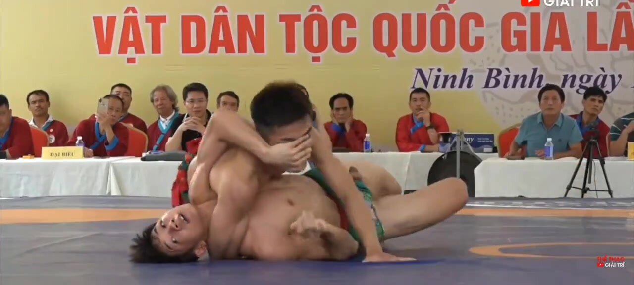 Vietnamese wrestling pop-out