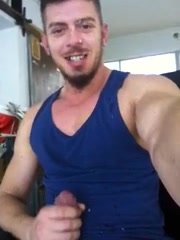 Hunk shoots a geyser - video 2
