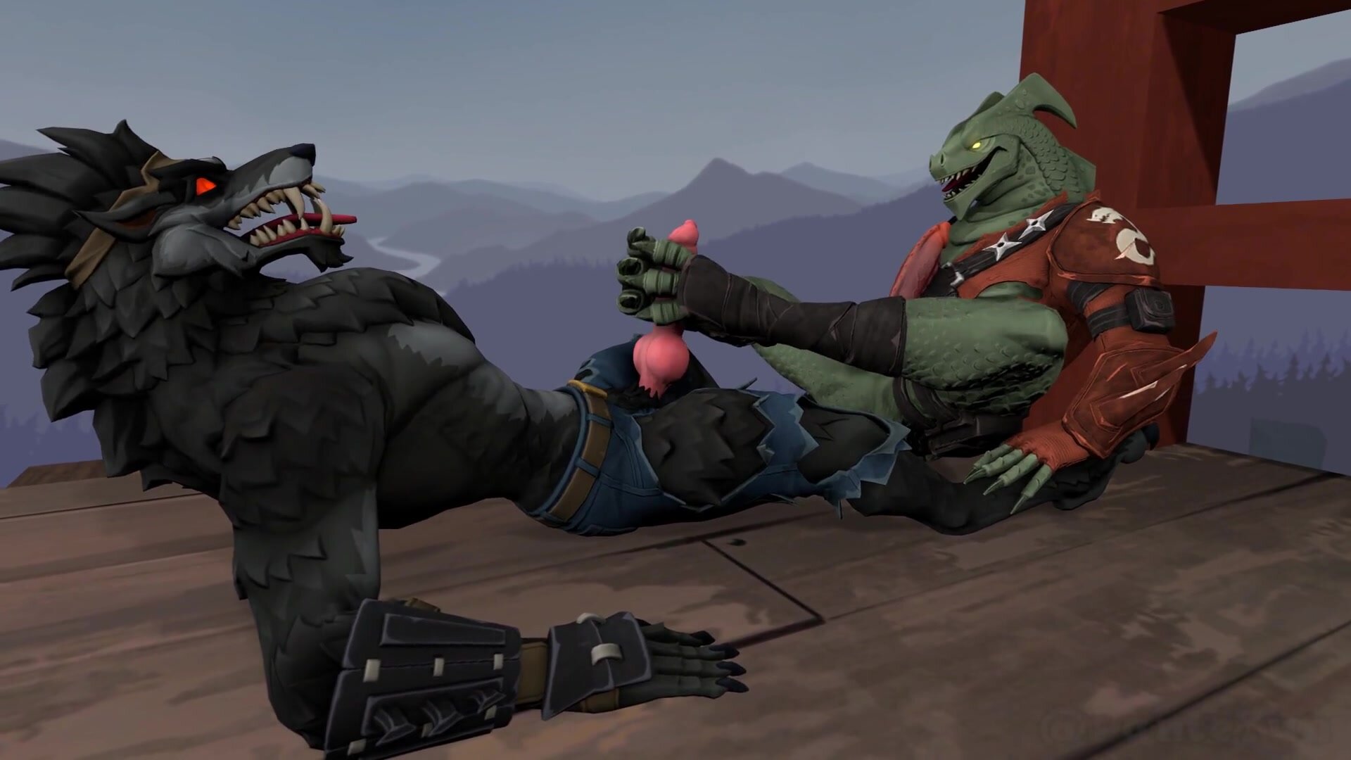 lizard n wolf (third person)