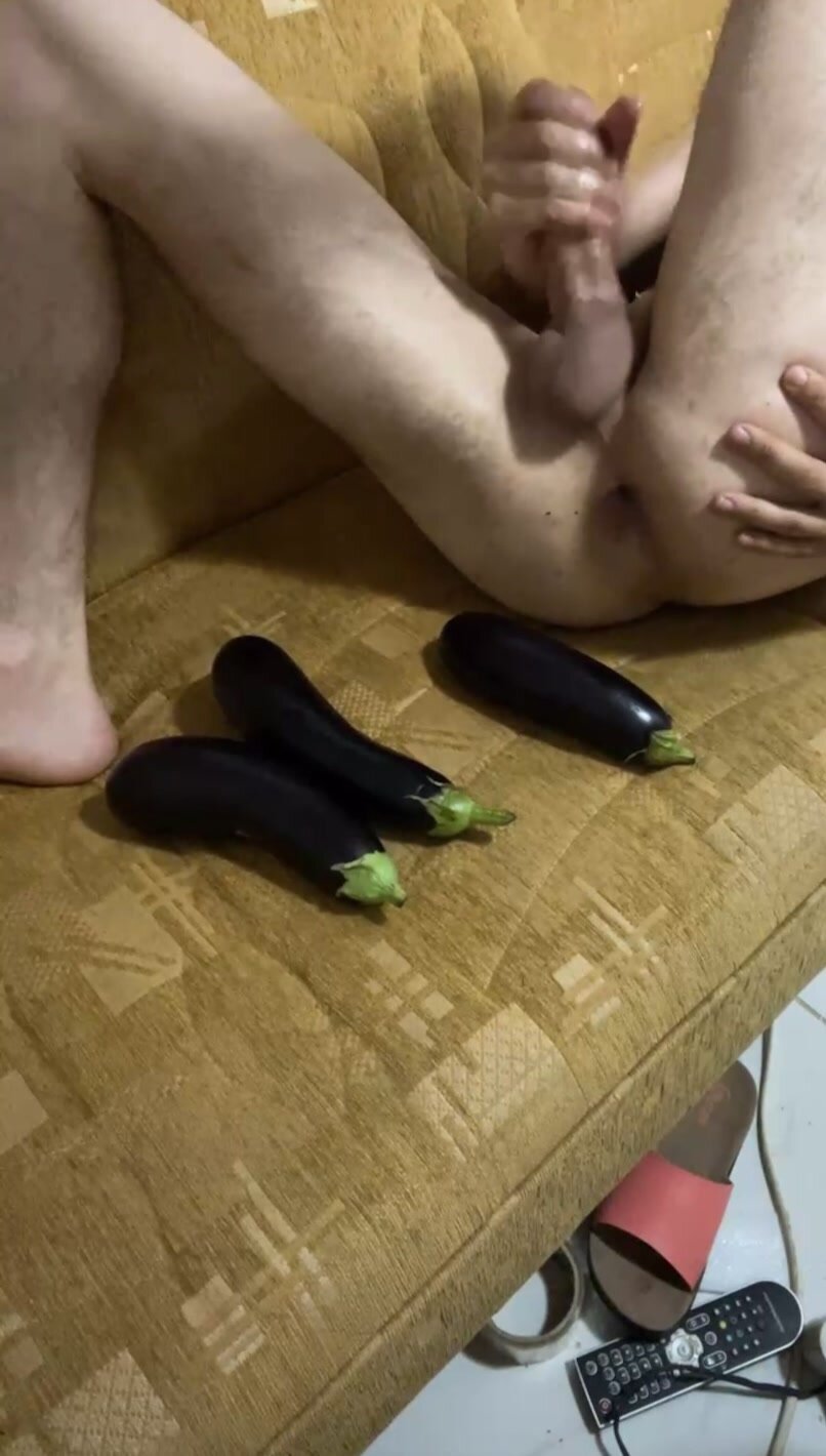 Turkish Guy and Egg Plants