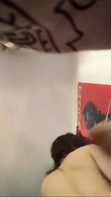long hair twink shows cock and hole