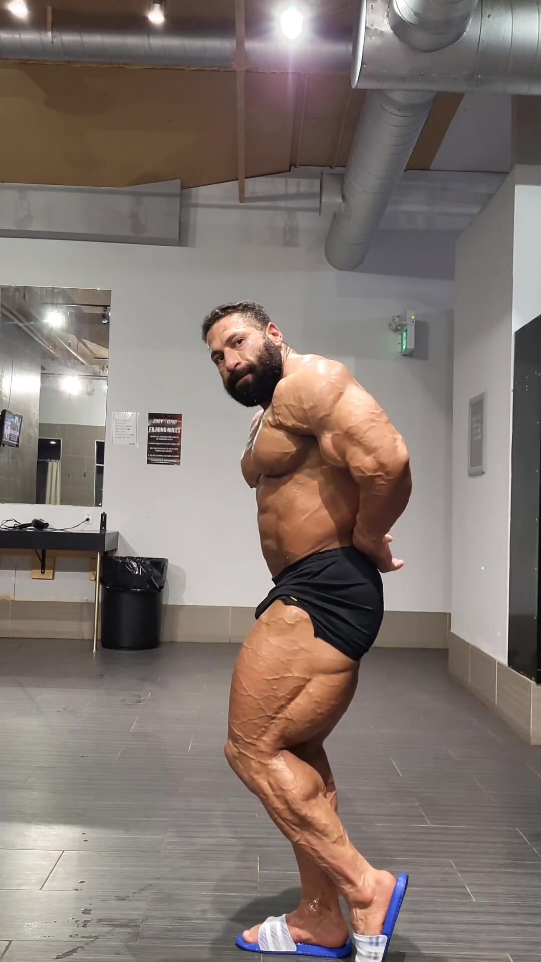 Competition Ready Bearded Muscle