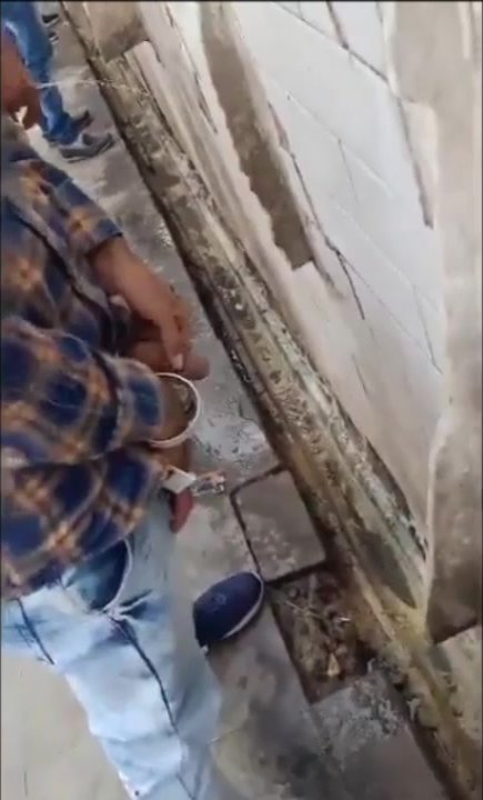 Indian public urinal - video 9