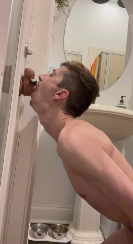 Gag the fag: dildo