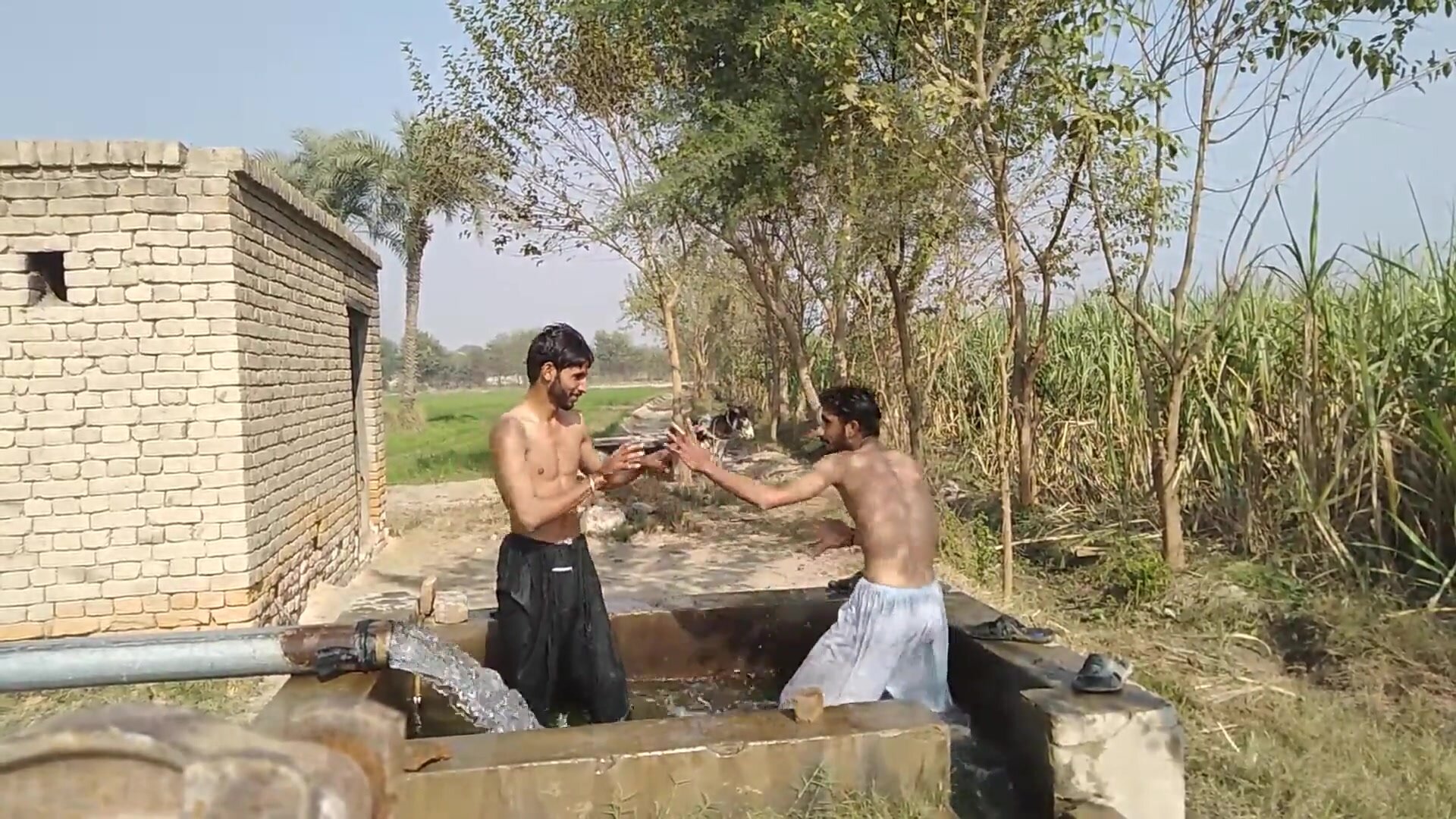 Pakistani villagers