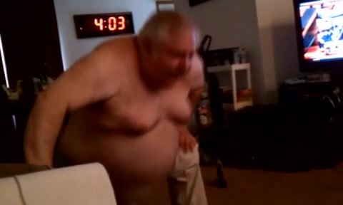Big chubby grandpa