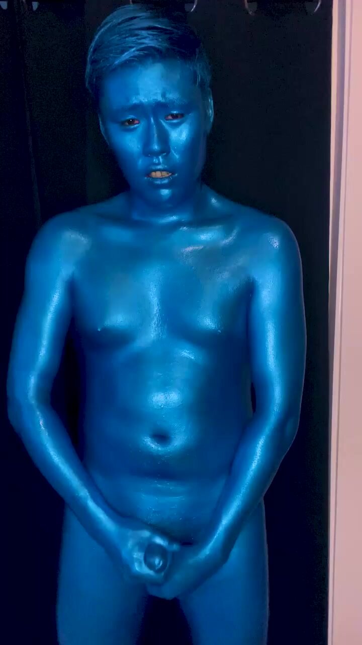 Painted Cobalt Blue