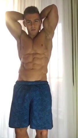 Luke - Muscle Flexing