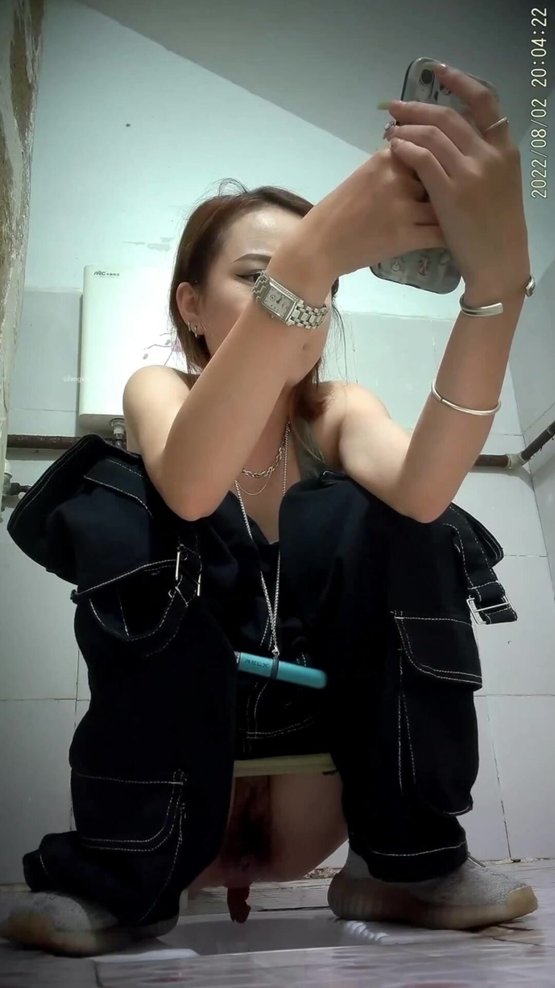 Chinese beautiful girl toilet voyeur - video 114