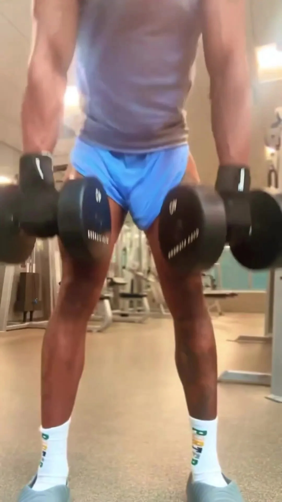Gym workout with dick out - ThisVid.com