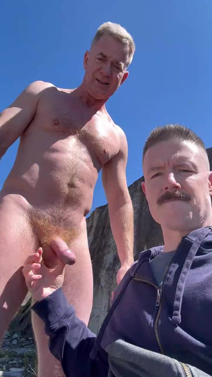 Photographer Playing with Handsome Grandpa's Dick 2