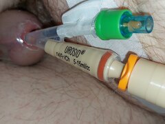 Foley catheter orgasm day 3