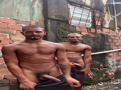 sexy big-dicked brazilian boys flashing their cocks