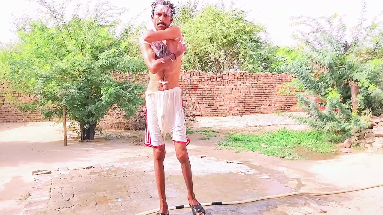 Desi bathing - video 13