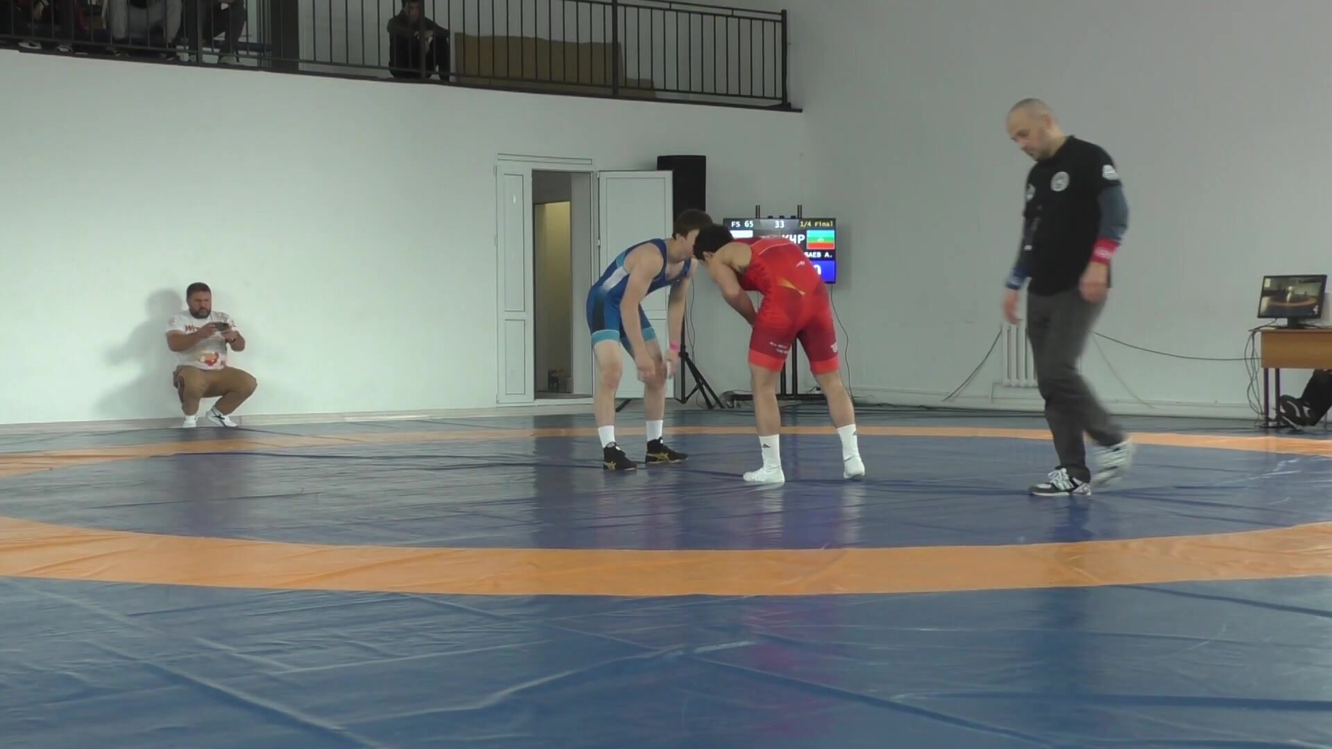Russians muscled wrestlers