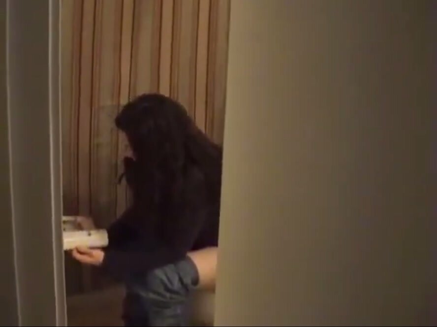 Girl Filmed by Friend Farting Really Loud on Toilet