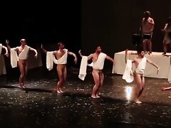Naked male dancers