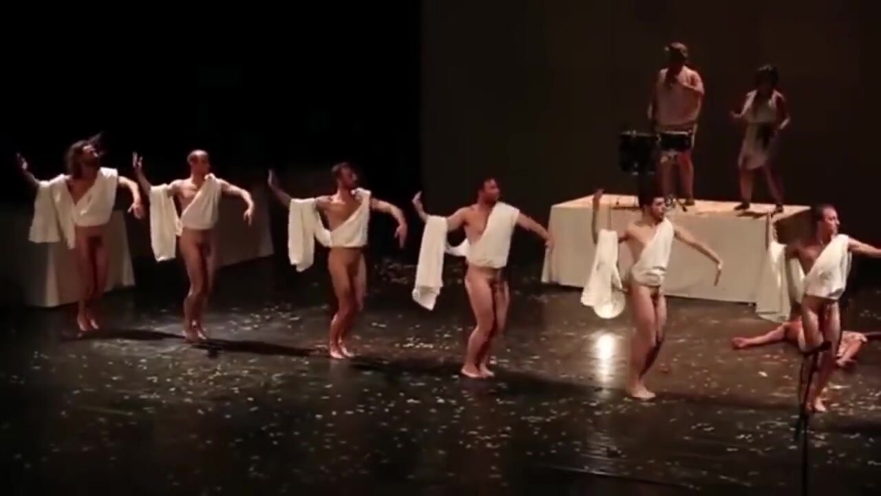 Naked male dancers