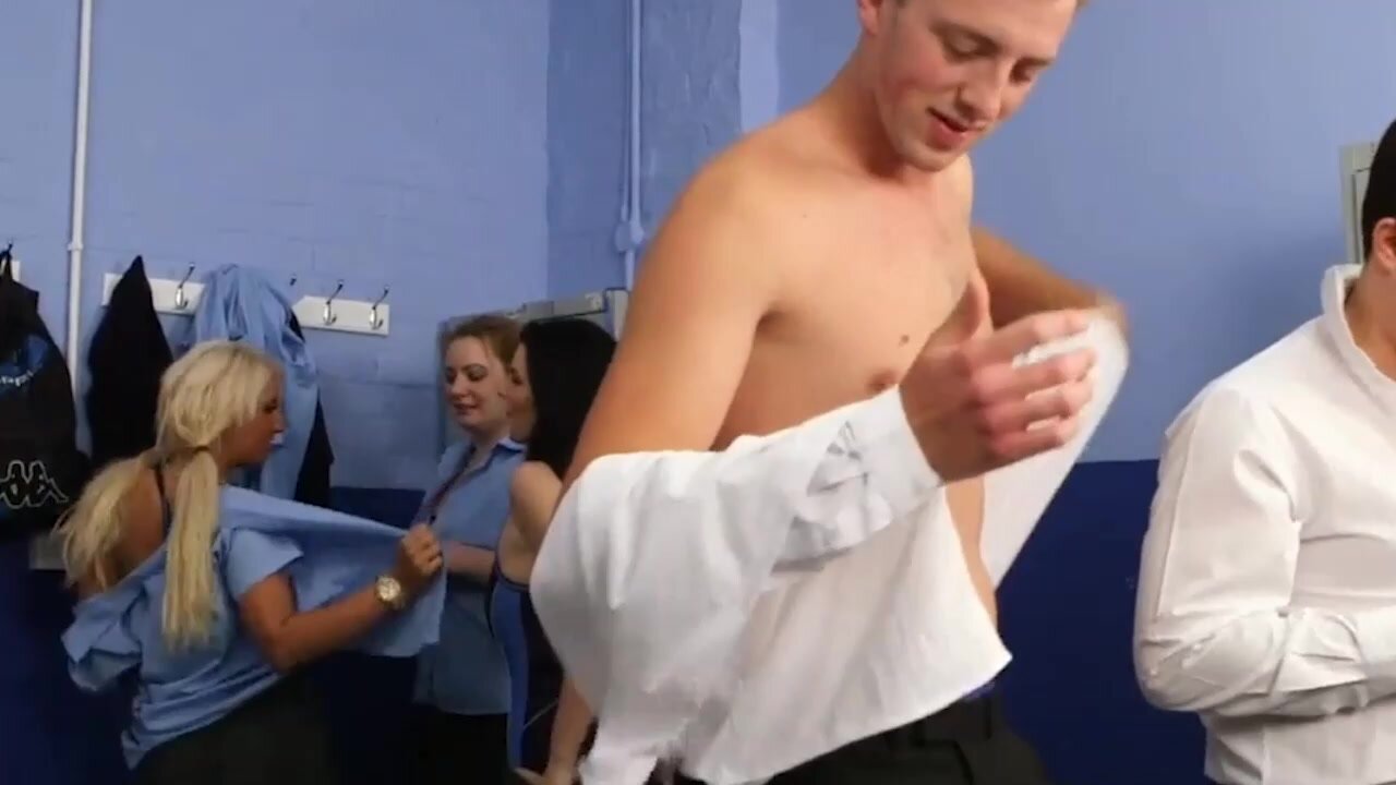 boys strip in front of swim girls - video 2