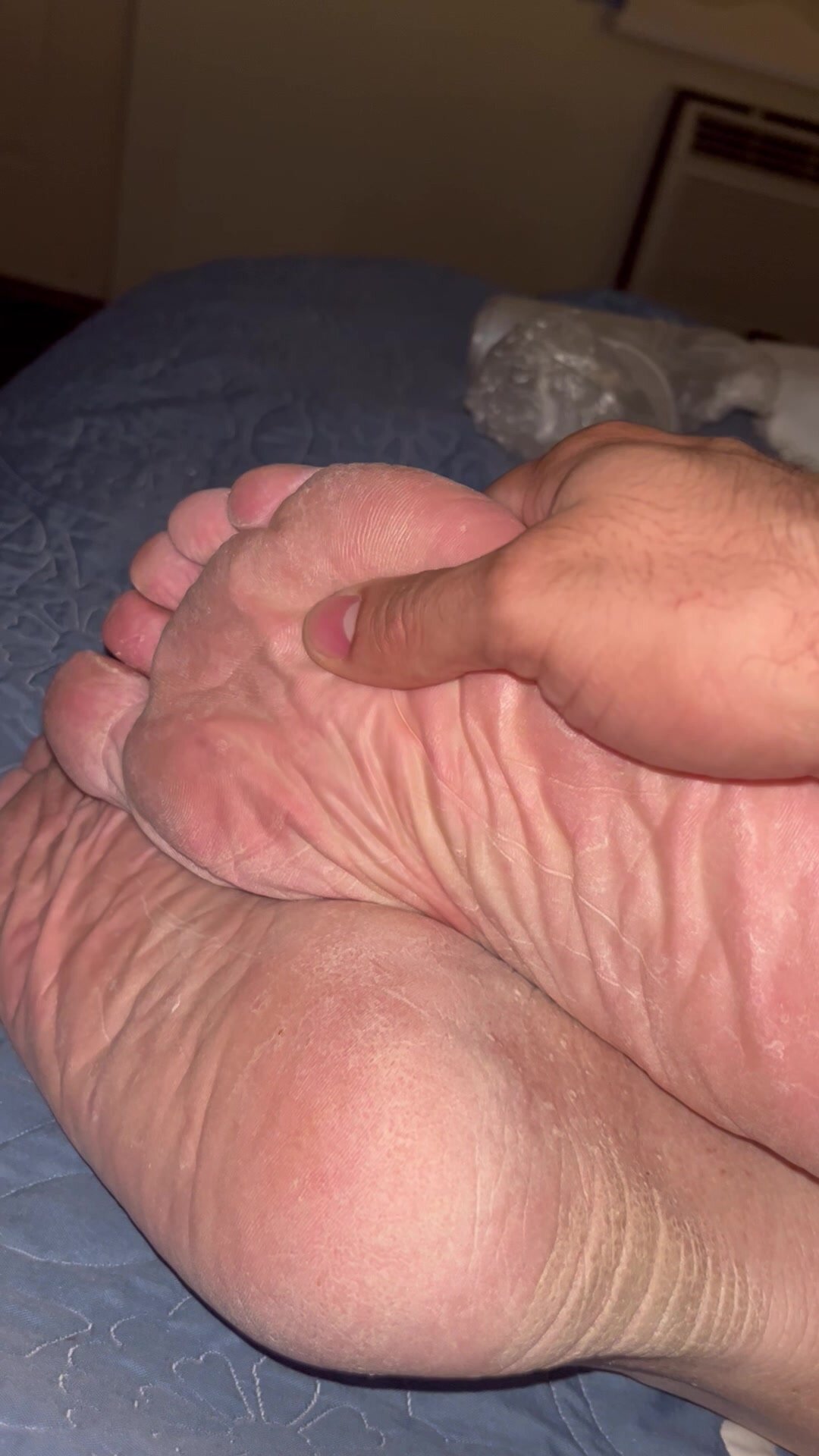 Older daddy feet