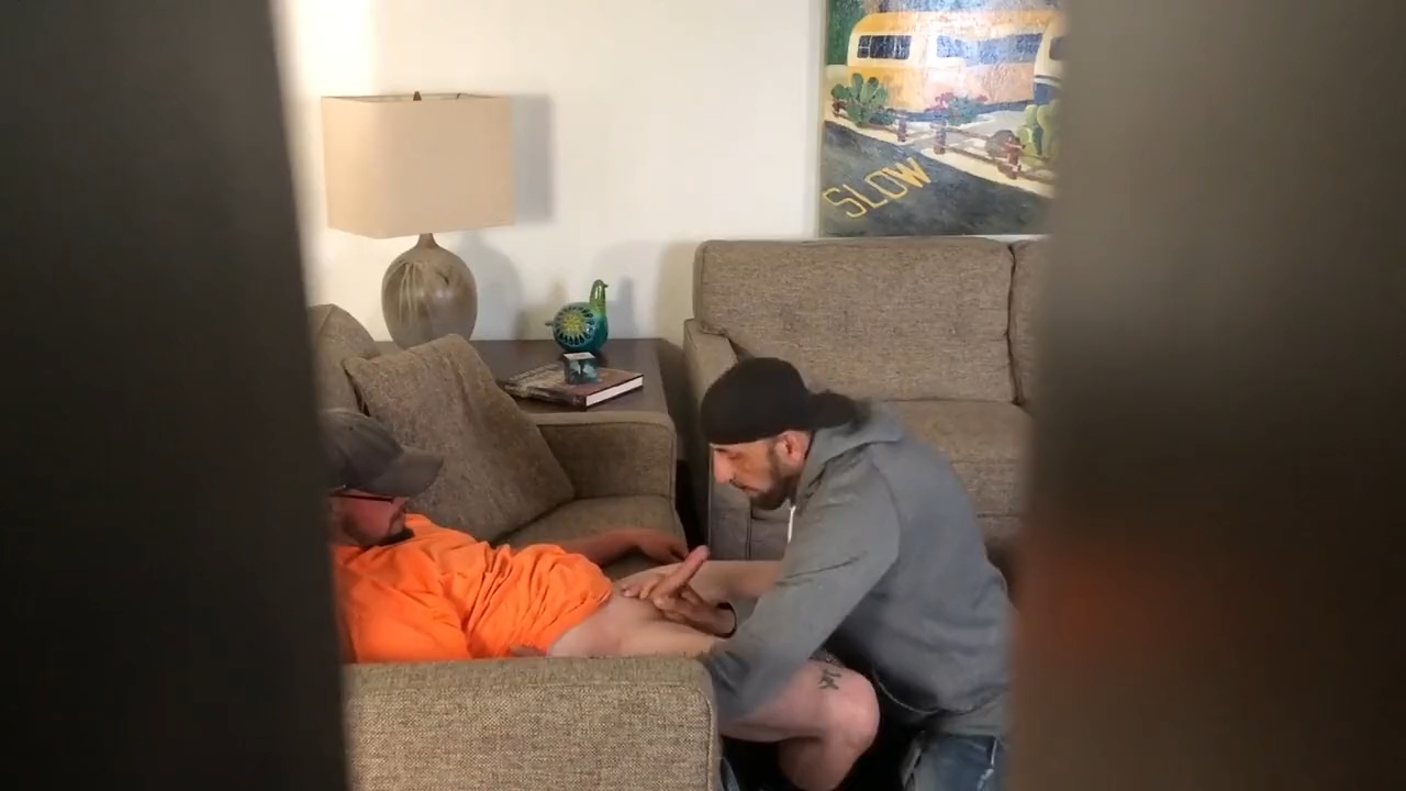 Sucking my buddies big dick