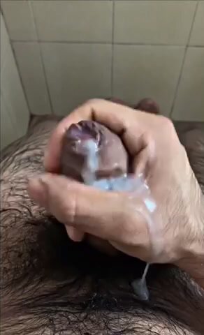 *FURRY* Uncut Arab NUTS In The SHOWER!