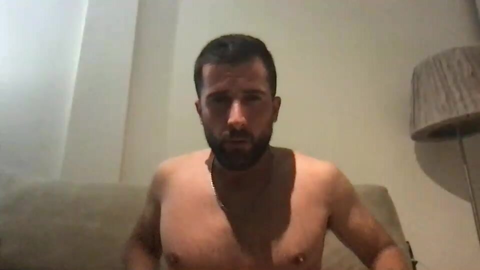 Spanish hottie jerks his cock #2