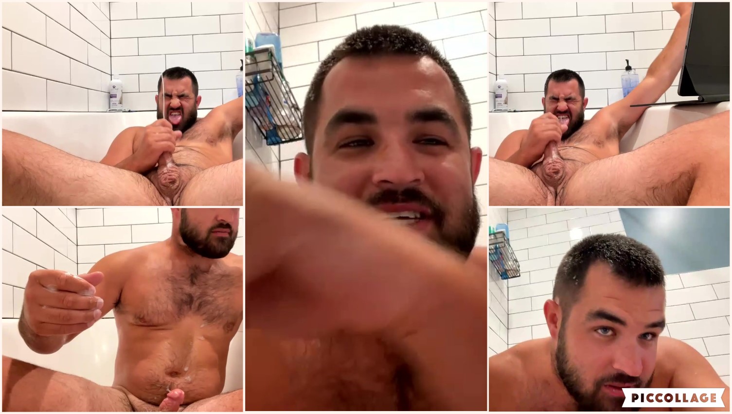 Handsome Married Dad Busts Huge Self Facial In Bathroom