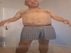 younger fag and big-bellied latino dad fuck around