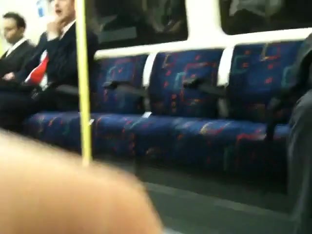 guy showing his dick on the train